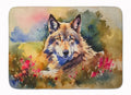 Wolves Wolf Memory Foam Kitchen Mat Machine Washable Anti-Fatigue Cushion Comfort Bath or Kitchen Rug