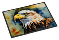 Bald Eagle Portrait Wildlife Doormat Indoor Outdoor 18H X 27W Front Door Mat Rugs for Entryway, Non Slip Washable