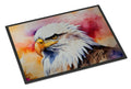 Bald Eagle Portrait Side View Doormat Indoor Outdoor 24H X 36W Front Door Mat Rugs for Entryway, Non Slip Washable Low Pile,