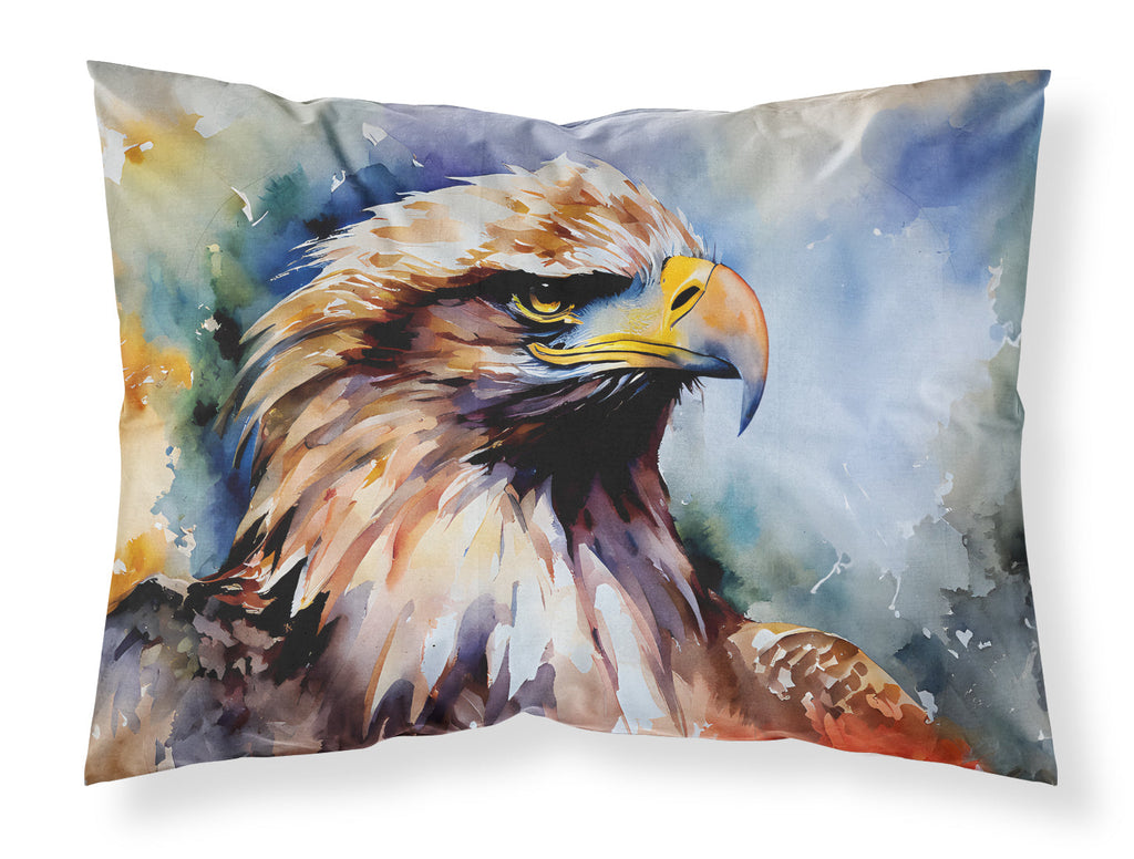 Bald Eagle Portrait Close Detail Standard Pillowcase Lightweight Super Soft Easy Care Decorative Artwork Pillowcase, Standard