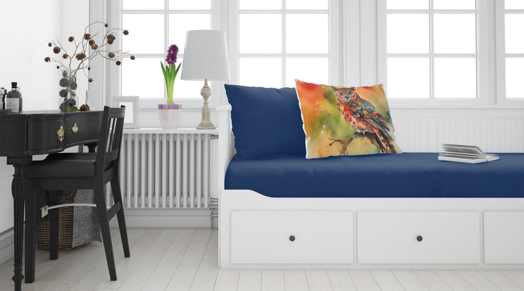 Elf Owl Perched Branch Standard Pillowcase Lightweight Super Soft Easy Care Decorative Artwork Pillowcase, Standard