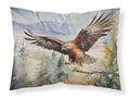 Red Tailed Hawk Flying Landscape Standard Pillowcase Lightweight Super Soft Easy Care Decorative Artwork Pillowcase, Standard