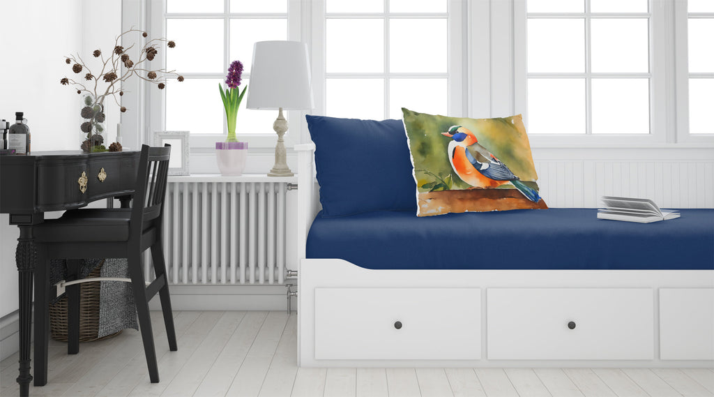 Mandarin Duck Standard Pillowcase Lightweight Super Soft Easy Care Decorative Artwork Pillowcase, Standard
