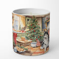 Alaskan Malamute Christmas Cookies Decorative Soy Candle Nature Soy Wax Essential Oil Home Decor Ideal for Bedroom Kitchen Bath Office Gift, 10 oz