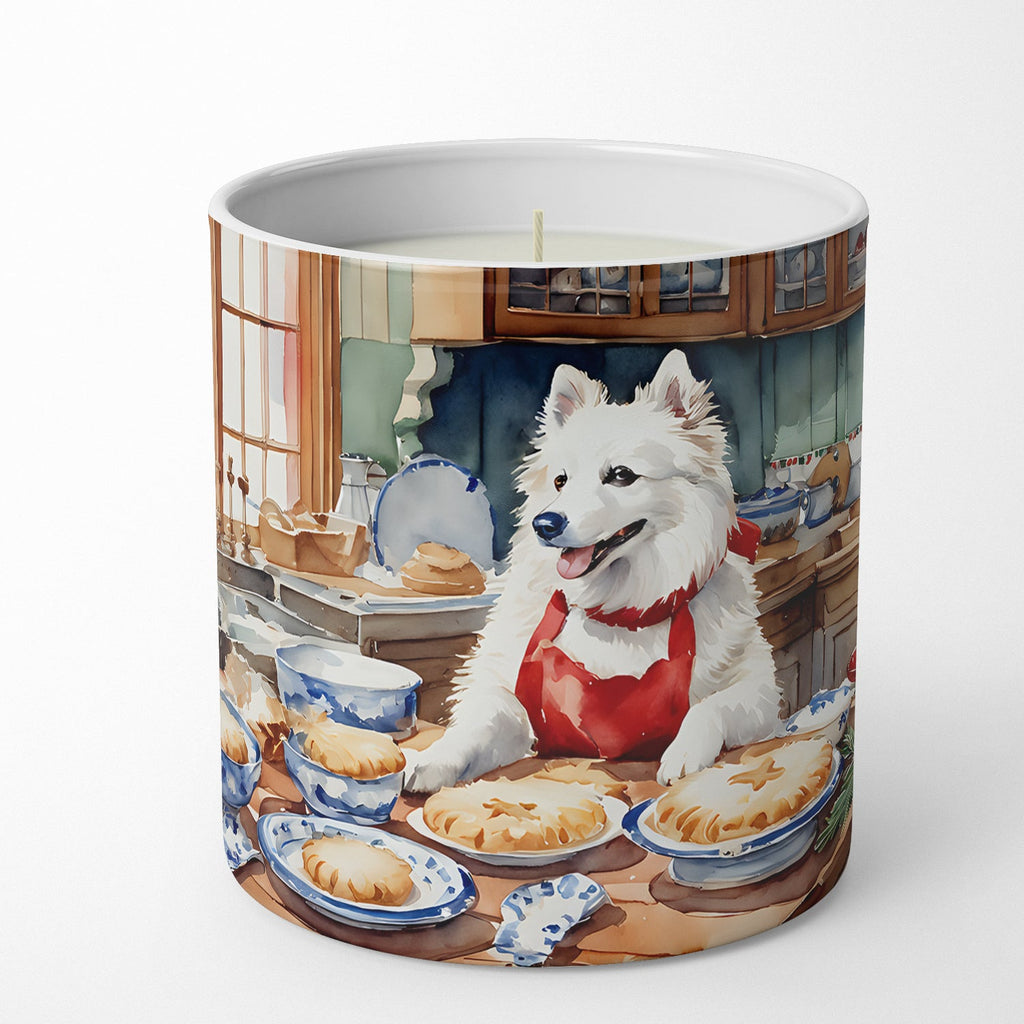 American Eskimo Christmas Cookies Decorative Soy Candle Nature Soy Wax Essential Oil Home Decor Ideal for Bedroom Kitchen Bath Office Gift, 10 oz