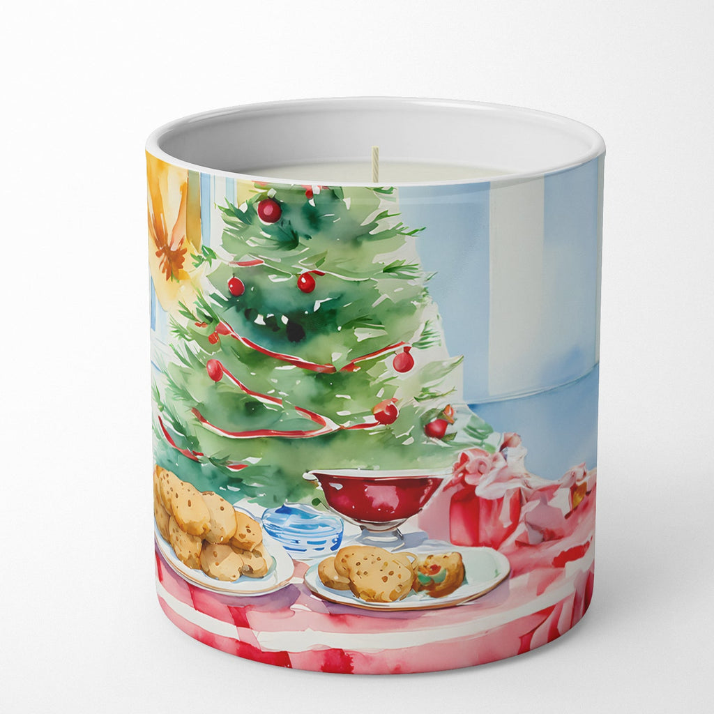 American Water Spaniel Christmas Cookies Decorative Soy Candle Nature Soy Wax Essential Oil Home Decor Ideal for Bedroom Kitchen Bath Office Gift, 10 oz