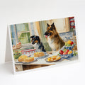 Belgian Tervuren Christmas Cookies Greeting Cards Pack of 8 Blank Cards with Envelopes Whimsical A7 Size 5x7