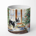 Boston Terrier Christmas Cookies Decorative Soy Candle Nature Soy Wax Essential Oil Home Decor Ideal for Bedroom Kitchen Bath Office Gift, 10 oz