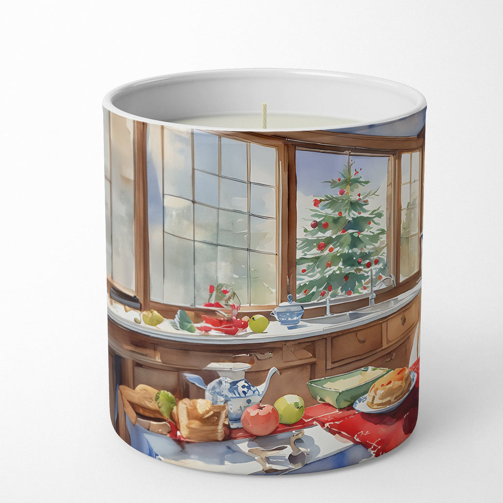 Boxer Christmas Cookies Decorative Soy Candle Nature Soy Wax Essential Oil Home Decor Ideal for Bedroom Kitchen Bath Office Gift, 10 oz