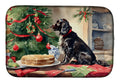Boykin Spaniel Christmas Cookies Dish Drying Mat Absorbent Dish Drying Mat Pad for Kitchen Counter Dish Drainer Mat for Countertop, 14 x 21", Multicolor
