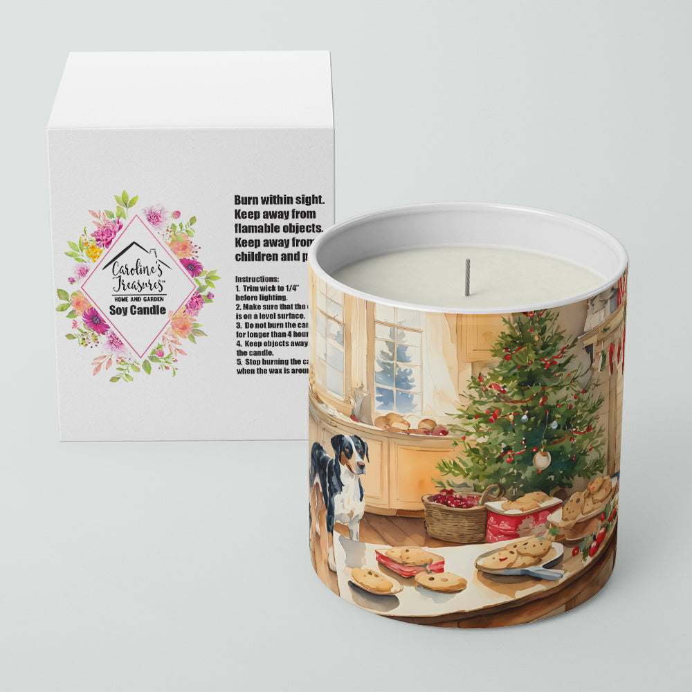 Catahoula Christmas Cookies Decorative Soy Candle Nature Soy Wax Essential Oil Home Decor Ideal for Bedroom Kitchen Bath Office Gift, 10 oz