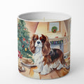 Cavalier Spaniel Christmas Cookies Decorative Soy Candle Nature Soy Wax Essential Oil Home Decor Ideal for Bedroom Kitchen Bath Office Gift, 10 oz
