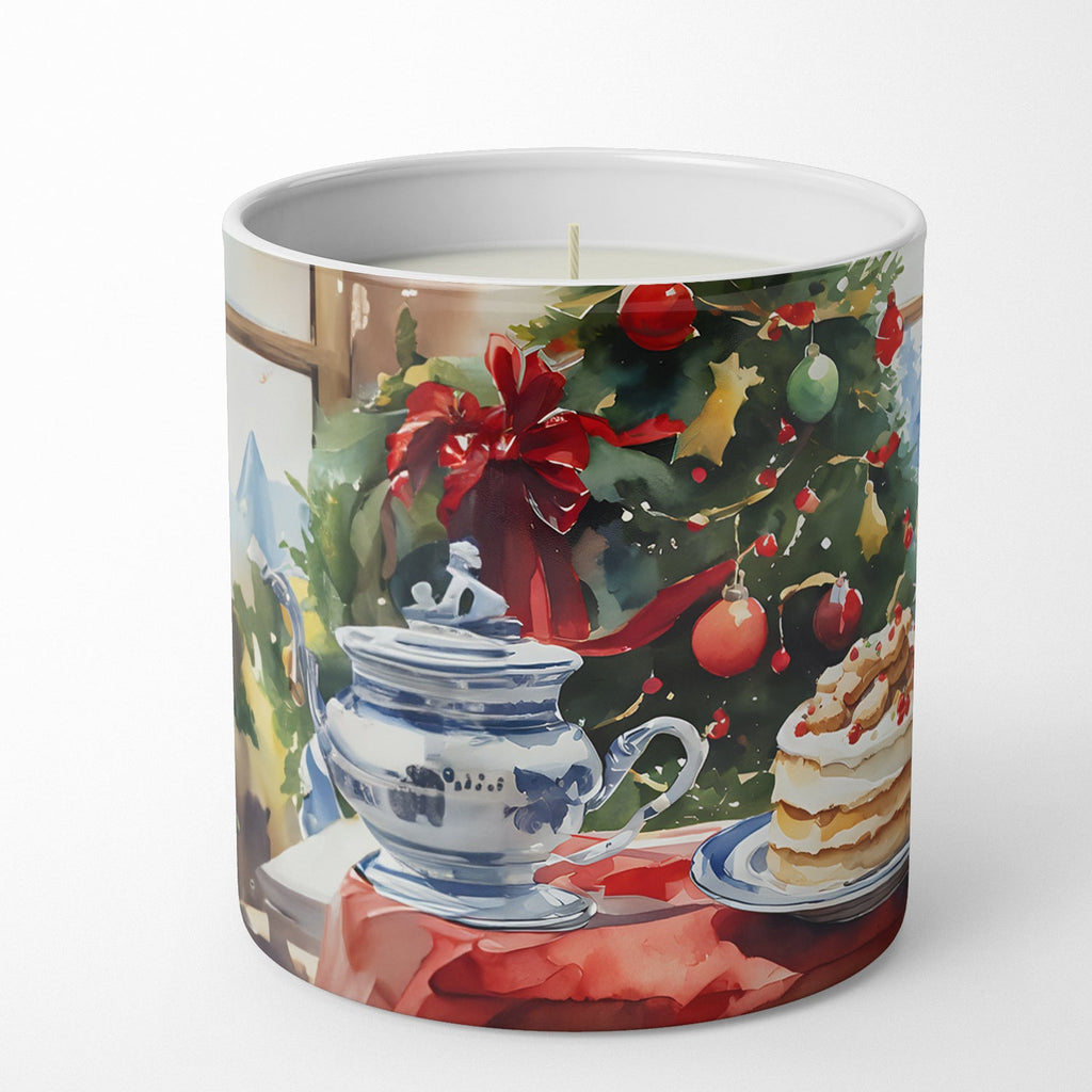 Cavalier Spaniel Christmas Cookies Decorative Soy Candle Nature Soy Wax Essential Oil Home Decor Ideal for Bedroom Kitchen Bath Office Gift, 10 oz
