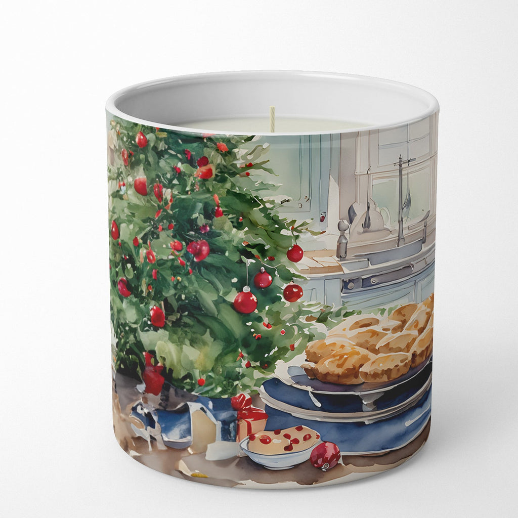 Cocker Spaniel Christmas Cookies Decorative Soy Candle Nature Soy Wax Essential Oil Home Decor Ideal for Bedroom Kitchen Bath Office Gift, 10 oz