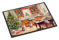 Corgi Christmas Cookies Doormat Indoor Outdoor 24H X 36W Front Door Mat Rugs for Entryway, Non Slip Washable Low Pile,