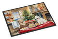 Coton De Tulear Christmas Cookies Doormat Indoor Outdoor 24H X 36W Front Door Mat Rugs for Entryway, Non Slip Washable Low Pile,