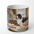 English Cocker Spaniel Christmas Cookies Decorative Soy Candle Nature Soy Wax Essential Oil Home Decor Ideal for Bedroom Kitchen Bath Office Gift, 10 oz