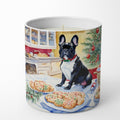 French Bulldog Christmas Cookies Decorative Soy Candle Nature Soy Wax Essential Oil Home Decor Ideal for Bedroom Kitchen Bath Office Gift, 10 oz