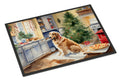 Golden Retriever Christmas Cookies Doormat Indoor Outdoor 24H X 36W Front Door Mat Rugs for Entryway, Non Slip Washable Low Pile,