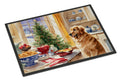 Golden Retriever Christmas Cookies Doormat Indoor Outdoor 24H X 36W Front Door Mat Rugs for Entryway, Non Slip Washable Low Pile,