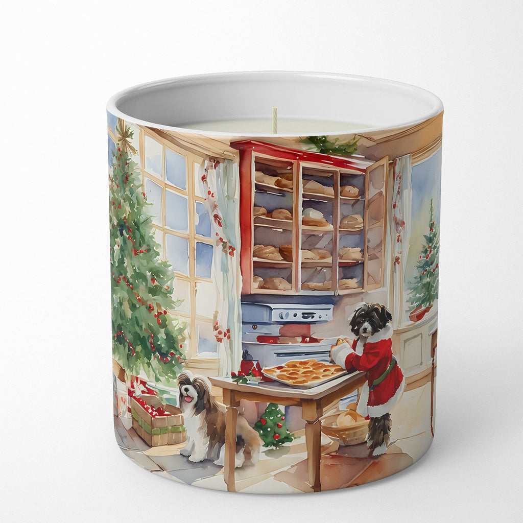 Havanese Christmas Cookies Decorative Soy Candle Nature Soy Wax Essential Oil Home Decor Ideal for Bedroom Kitchen Bath Office Gift, 10 oz