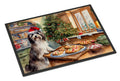 Havanese Christmas Cookies Doormat Indoor Outdoor 24H X 36W Front Door Mat Rugs for Entryway, Non Slip Washable Low Pile,