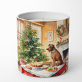 Irish Terrier Christmas Cookies Decorative Soy Candle Nature Soy Wax Essential Oil Home Decor Ideal for Bedroom Kitchen Bath Office Gift, 10 oz