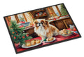 Pekingese Christmas Cookies Doormat Indoor Outdoor 24H X 36W Front Door Mat Rugs for Entryway, Non Slip Washable Low Pile,