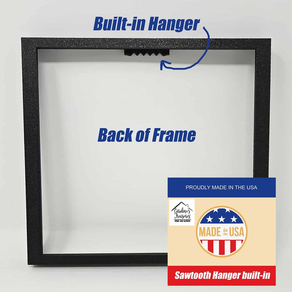 Affenpinscher King of Mardi Gras Framed Metal Print Bathroom, Kitchen, Office, Home Decor Wall Art Ready to Hang, Square, 8X8