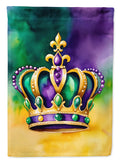 King's Mardi Gras Crown Garden Flag Mailbox Decorative Yard Banner Outside Patio Artwork for Flower Beds, Garden Size, Multicolor