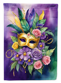 Mask Mardi Gras Garden Flag Mailbox Decorative Yard Banner Outside Patio Artwork for Flower Beds, Garden Size, Multicolor