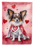 Papillon My Valentine Garden Flag Mailbox Decorative Yard Banner Outside Patio Artwork for Flower Beds, Garden Size, Multicolor