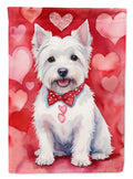 Westie My Valentine Garden Flag Mailbox Decorative Yard Banner Outside Patio Artwork for Flower Beds, Garden Size, Multicolor