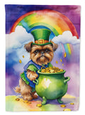 Brussels Griffon St Patrick's Day Garden Flag Mailbox Decorative Yard Banner Outside Patio Artwork for Flower Beds, Garden Size, Multicolor