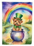 Norfolk Terrier St Patrick's Day Garden Flag Mailbox Decorative Yard Banner Outside Patio Artwork for Flower Beds, Garden Size, Multicolor