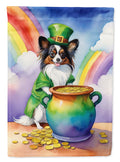Papillon St Patrick's Day Garden Flag Mailbox Decorative Yard Banner Outside Patio Artwork for Flower Beds, Garden Size, Multicolor