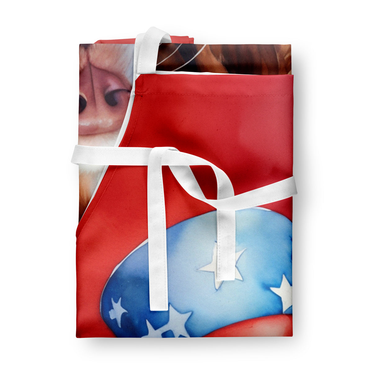 Brittany Spaniel Patriotic American Apron Cooking Kitchen Server Baking Crafts Gardening for Adult Women Men, Unisex, Large, Multicolor