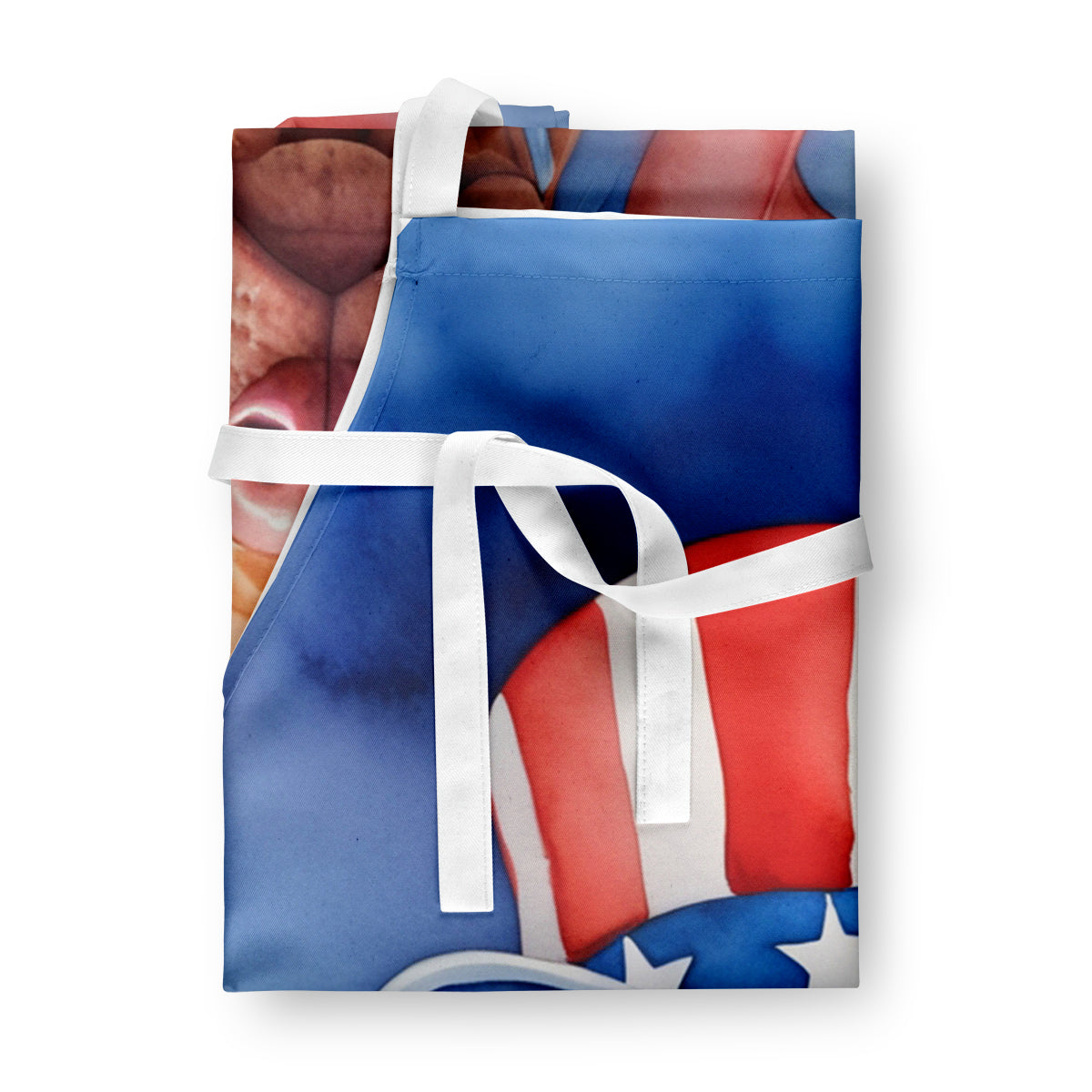Vizsla Patriotic American Apron Cooking Kitchen Server Baking Crafts Gardening for Adult Women Men, Unisex, Large, Multicolor