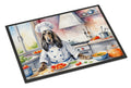 Afghan Hound The Chef Doormat Indoor Outdoor 18H X 27W Front Door Mat Rugs for Entryway, Non Slip Washable