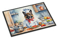 Belgian Tervuren The Chef Doormat Indoor Outdoor 24H X 36W Front Door Mat Rugs for Entryway, Non Slip Washable Low Pile,