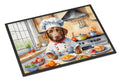 Chesapeake Bay Retriever The Chef Doormat Indoor Outdoor 18H X 27W Front Door Mat Rugs for Entryway, Non Slip Washable