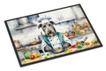 Irish Wolfhound The Chef Doormat Indoor Outdoor 24H X 36W Front Door Mat Rugs for Entryway, Non Slip Washable Low Pile,