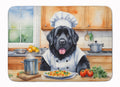 Newfoundland The Chef Memory Foam Kitchen Mat Machine Washable Anti-Fatigue Cushion Comfort Bath or Kitchen Rug
