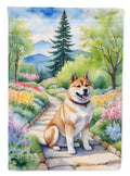 Akita Spring Garden Garden Flag Mailbox Decorative Yard Banner Outside Patio Artwork for Flower Beds, Garden Size, Multicolor