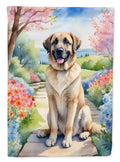 Anatolian Shepherd Spring Garden Garden Flag Mailbox Decorative Yard Banner Outside Patio Artwork for Flower Beds, Garden Size, Multicolor