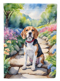 Beagle Spring Garden Garden Flag Mailbox Decorative Yard Banner Outside Patio Artwork for Flower Beds, Garden Size, Multicolor