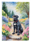 Cane Corso Spring Path House Flag 28x40 Porch Sleeve Pole Decorative Outside Yard Banner Artwork Wall Hanging, Polyester