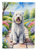 Komondor Spring Path Garden Flag Mailbox Decorative Yard Banner Outside Patio Artwork for Flower Beds, Garden Size, Multicolor