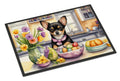 Decorating Easter Chihuahua Doormat Indoor Outdoor 24H X 36W Front Door Mat Rugs for Entryway, Non Slip Washable Low Pile,