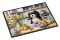 Decorating Easter Havanese Doormat Indoor Outdoor 18H X 27W Front Door Mat Rugs for Entryway, Non Slip Washable